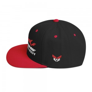 Snapback Cap (rot weiß)