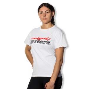 T-Shirt Girls Sport Basic weiß
